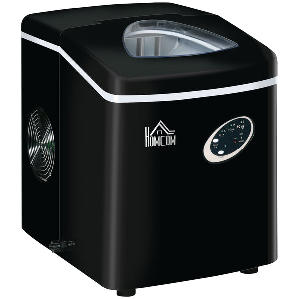 Machine à glace 3,2 litres 9 cubes de taille réglable en plastique noir acquista