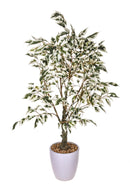 Ficus Artificiale con Vaso Altezza 70 cm-1