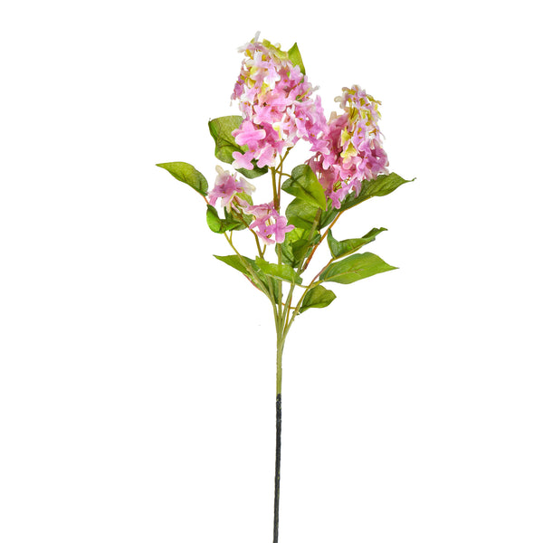 online Lot de 6 Lilas Artificiels Composé de 3 Fleurs Hauteur 76 cm Rose