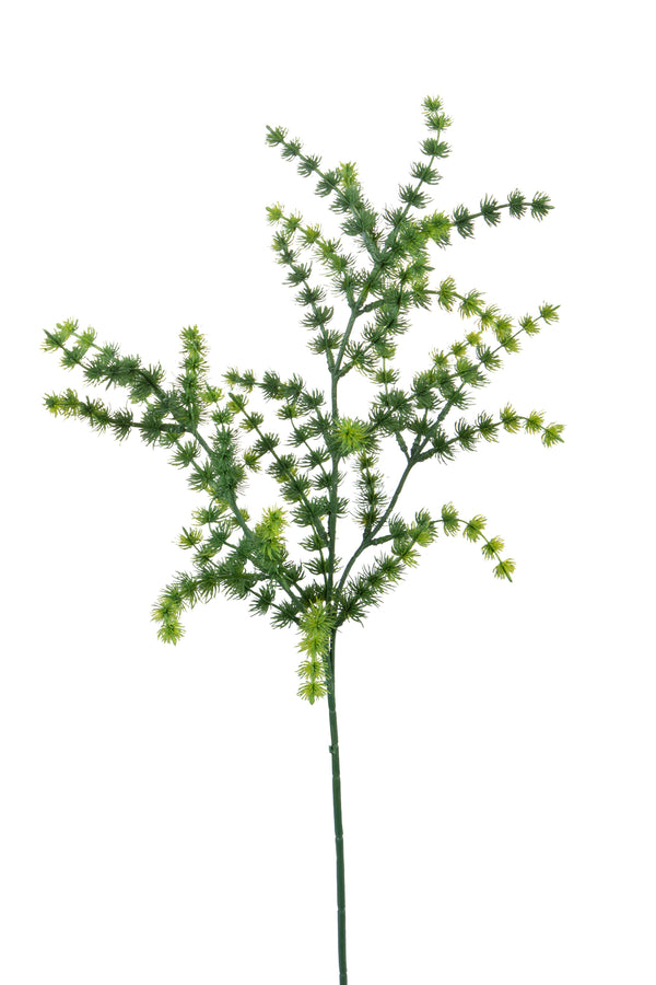 sconto Set 8 Plante Artificielle de Microcladium Composé de 3 Branches Hauteur 63 cm Vert