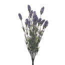 2 Lavanda Artificiale con 15 Fiori Altezza 61 cm Viola-1