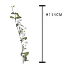 3 Bouvardia Artificiali Pendente Altezza 117 cm Bianco-2