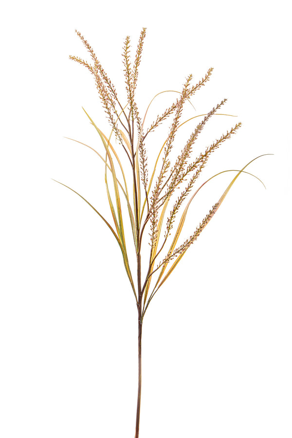 Set 2 Pennisetum Artificiel avec 14 Branches Hauteur 130 cm Beige prezzo