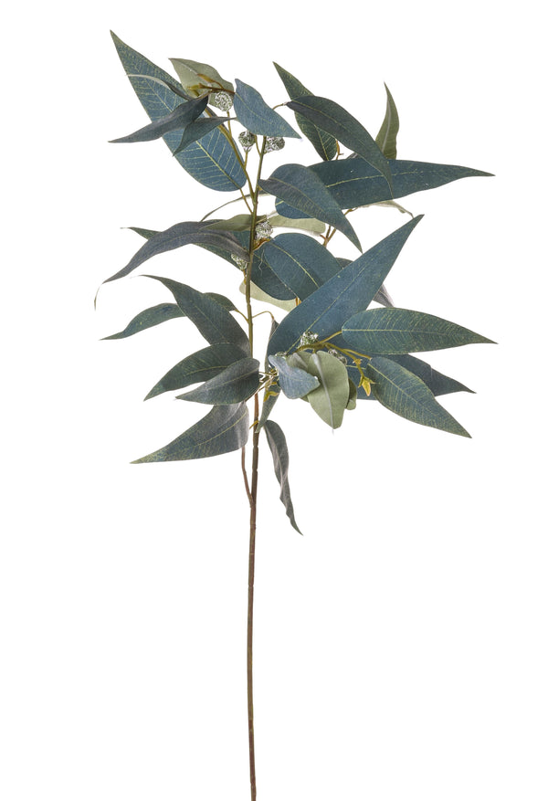 Set 4 Branches d'Eucalyptus artificielles Hauteur 100 cm Vert prezzo