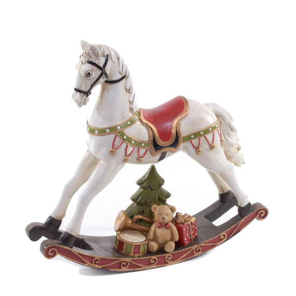 prezzo Figurine Cheval à Bascule 29,5 cm en Résine