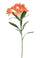 Lot de 8 Fleurs Artificielles d'Alstromeria en Matière Synthétique Hauteur 62 cm Orange