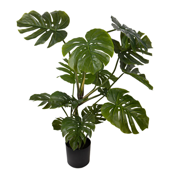 acquista Monstera artificiel avec pot Hauteur 113 cm Vert