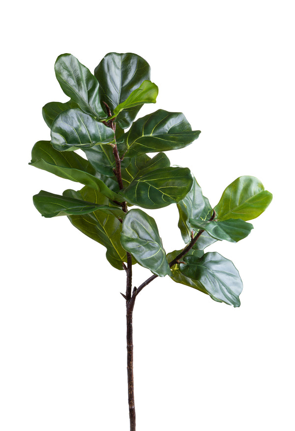 prezzo Real Touch Branche Artificielle Ficus Lyrata Hauteur 120 cm Rouge