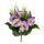 Set 4 Bouquets Artificiels de Lisiantus Hauteur 32 cm Rose