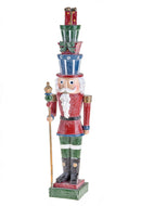 Statuina Babbo Natale con Sacco 51 cm in Resina-1