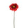 Lot de 12 fleurs de gerbera artificielles hauteur 53 cm rouge