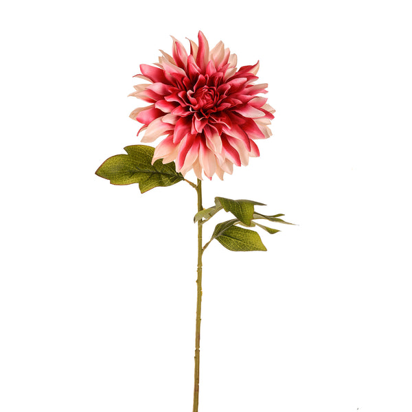 Lot de 6 Fleurs Artificielles Dahlia Simples Hauteur 64 cm sconto