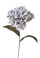 Set 2 Fleurs de Pivoine Artificielles Artificielles Hauteur 74cm Gris