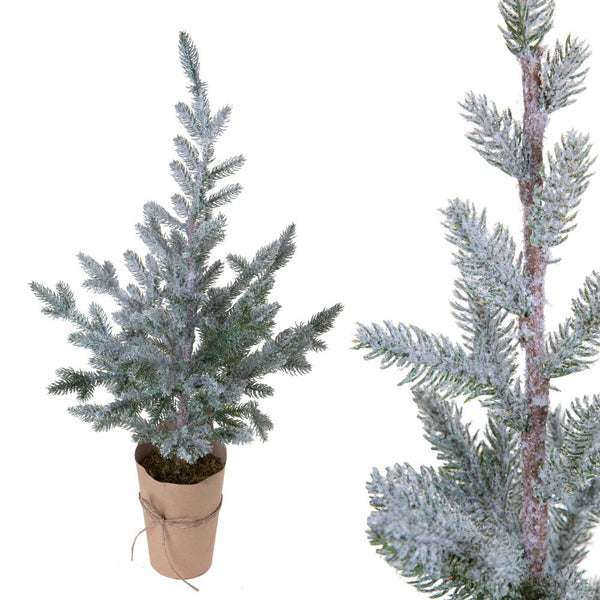 sconto Sapin de Noël artificiel enneigé 80 cm Sapin vert