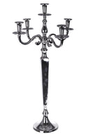 Candelabro in Metallo Composto da 5 Bracci Altezza 104 cm-1