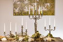 Candelabro in Metallo Composto da 5 Bracci Altezza 104 cm-4