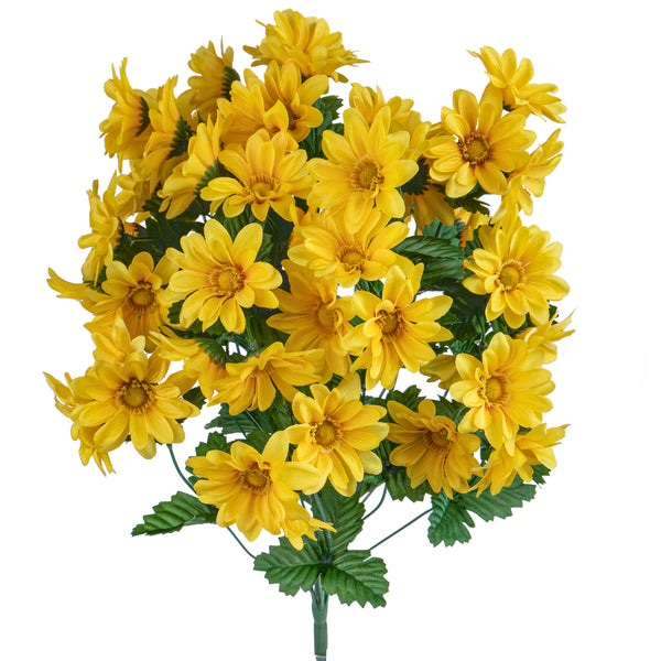 Set 2 Bouquet de 18 Marguerites Artificielles Hauteur 61 cm online