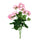 Set 3 Géranium Artificiel Buisson Hauteur 54 cm Rose