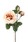 Set 4 Roses Artificielles Anglaises Hauteur 48 cm Beige