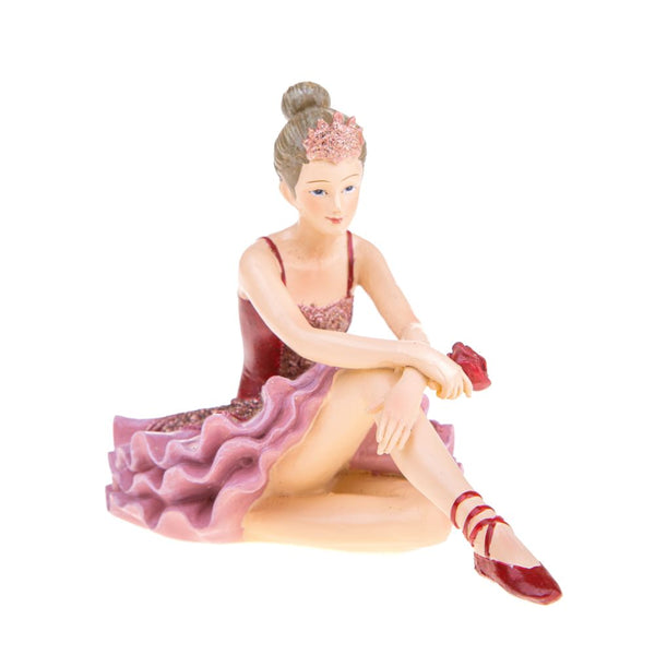 prezzo Figurine Ballerine Assise 12 cm en Résine