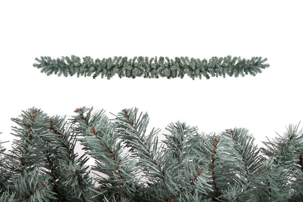 Guirlande de sapin de Noël artificiel 240 brindilles 270 cm en synthétique gris online