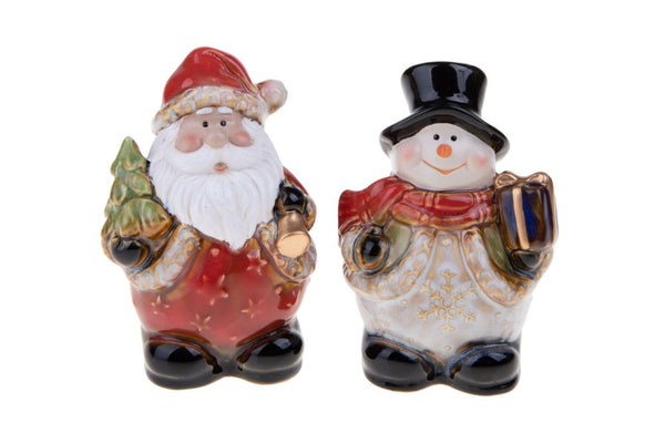 Set de 2 Figurines Ange 13,5 cm en Porcelaine sconto