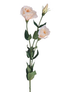 4 Lisianthus Artificiali Composto da 3 Fiori Altezza 75 cm -1