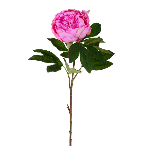 acquista Lot de 3 pivoines artificielles hauteur 80 cm rose