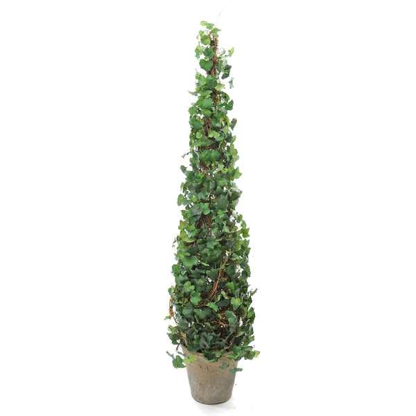 prezzo Cône de Lierre Artificiel Hauteur 138cm Vert