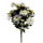 Set 2 Buisson Artificiel de Mini Gerberas Hauteur 51 cm