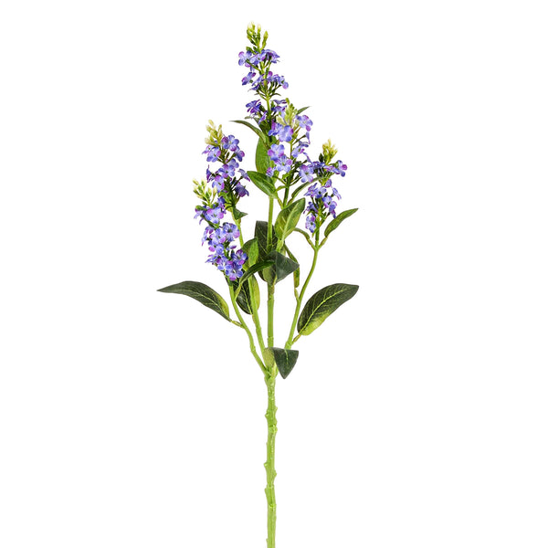 Lot de 6 branches de Bidens artificielles composées de 5 fleurs hauteur 62 cm bleu online