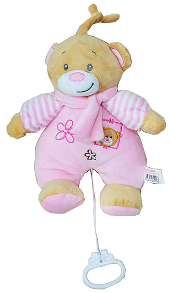 Ours en peluche avec Melody Kids Joy Pink Sleeping Bear online