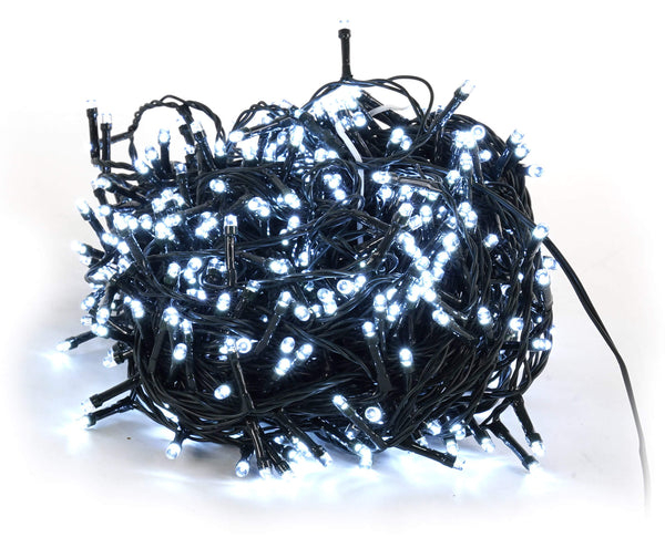 Vanzetti Guirlandes de Noël 500 LED 25m Blanc Froid pour Extérieur-Intérieur sconto