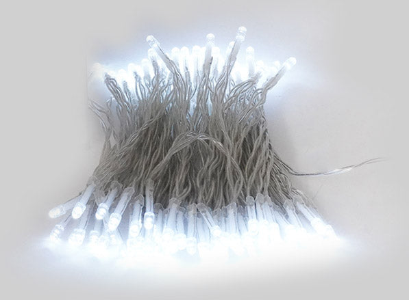 sconto Fil Lumières de Noël 96 LED 1m Câble Transparent Lumière Froide