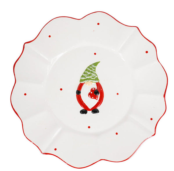 Assiette Déco Noël Ø24 cm en Céramique prezzo