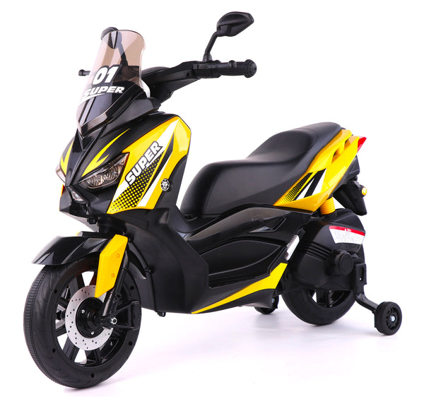 Moto électrique pour enfants 6V Super Jaune acquista