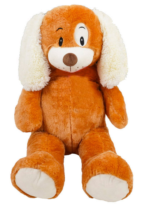 Cane Peluche H100 cm per Bambini Marrono-1