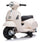 Piaggio Mini Vespa GTS Électrique 6V pour Enfants Blanc