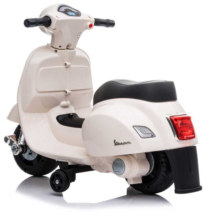 Piaggio Mini Vespa GTS Elettrica 6V per Bambini Bianca-5