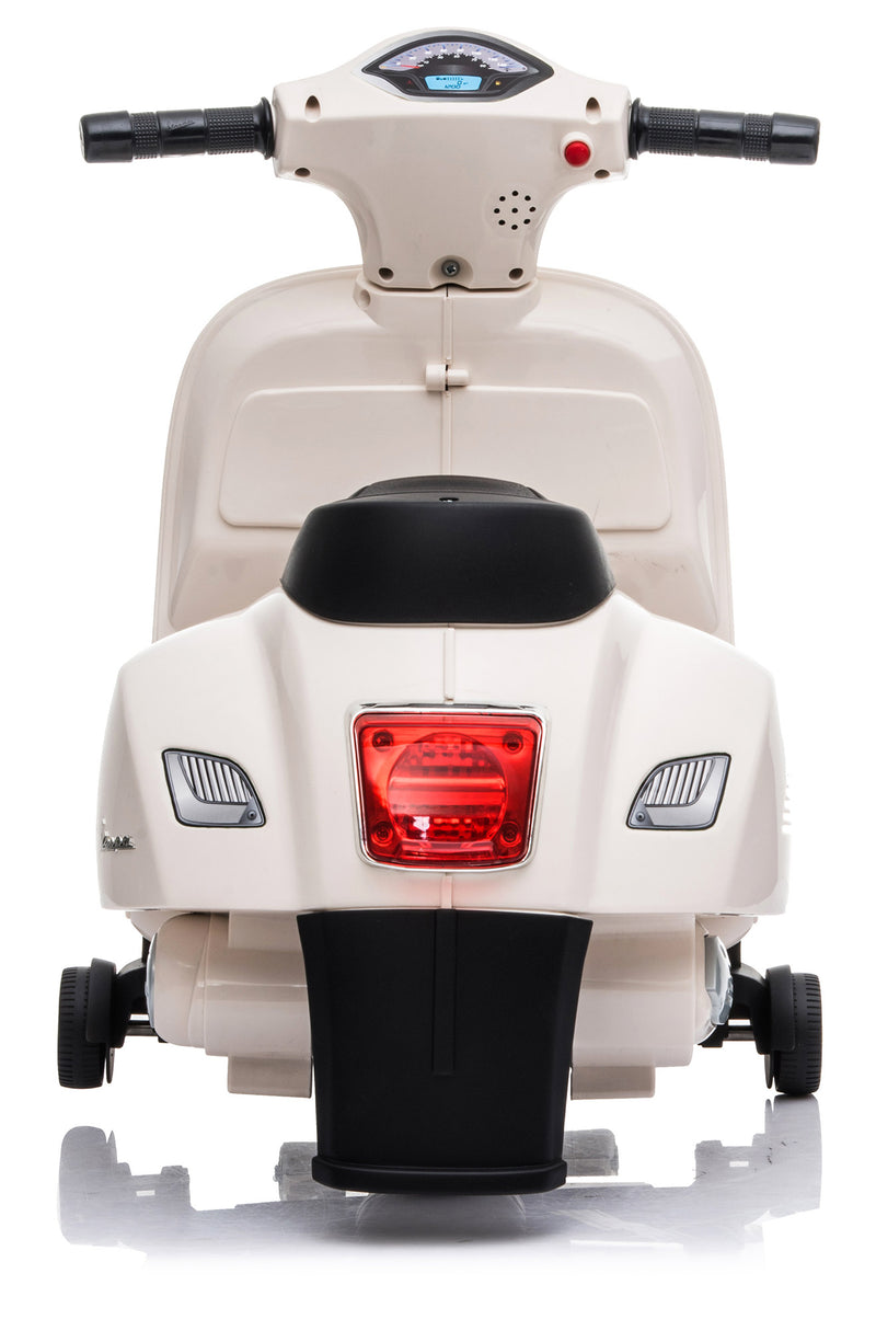 Piaggio Mini Vespa GTS Elettrica 6V per Bambini Bianca-6