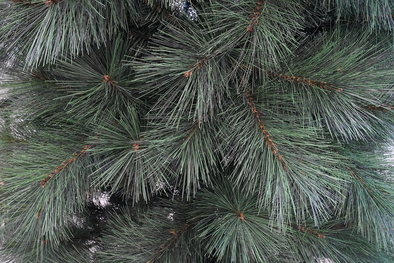 Albero di Natale Artificiale 270 cm 84 Rami con Tronco Quercia Verde-2