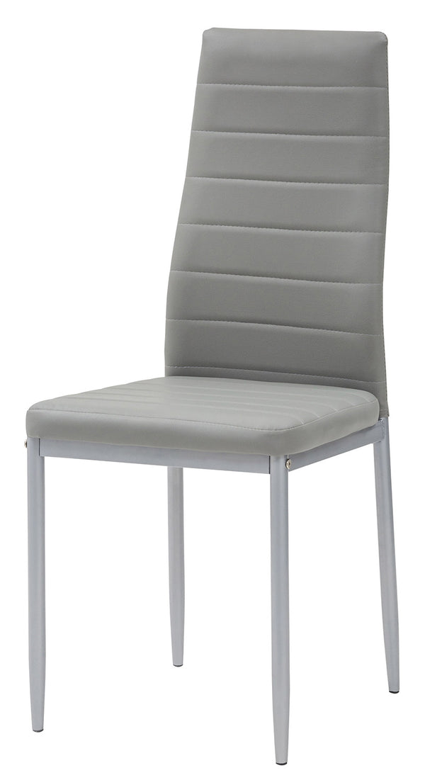 Chaise rembourrée 40x47x96 cm en similicuir Ash Queen acquista