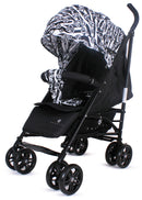 Passeggino Pieghevole per Bambini Barotti Zoom Nero/Bianco-1
