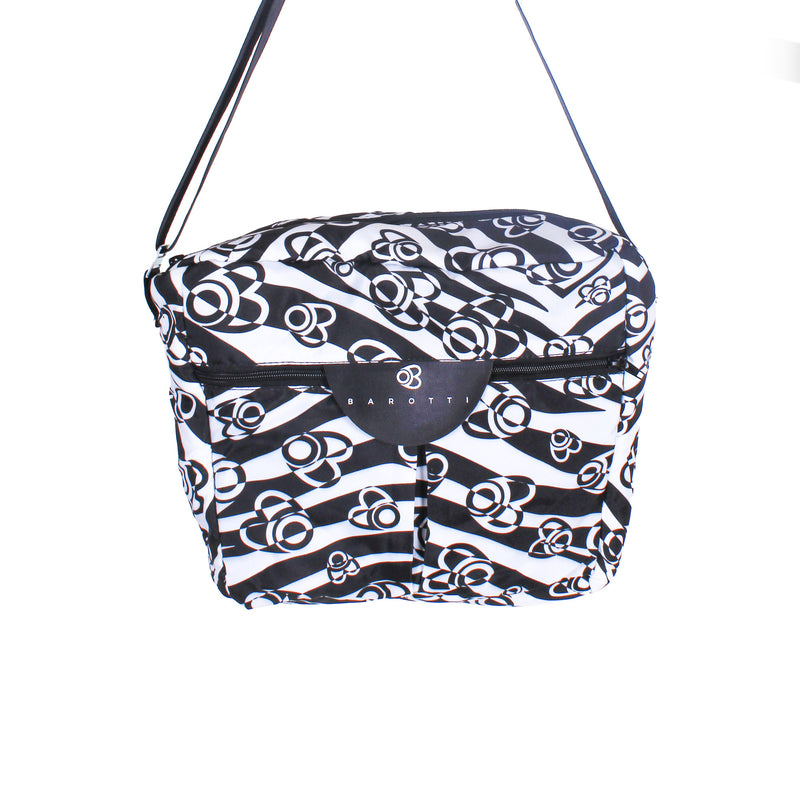 Passeggino Pieghevole per Bambini Barotti Zoom Nero/Bianco-8