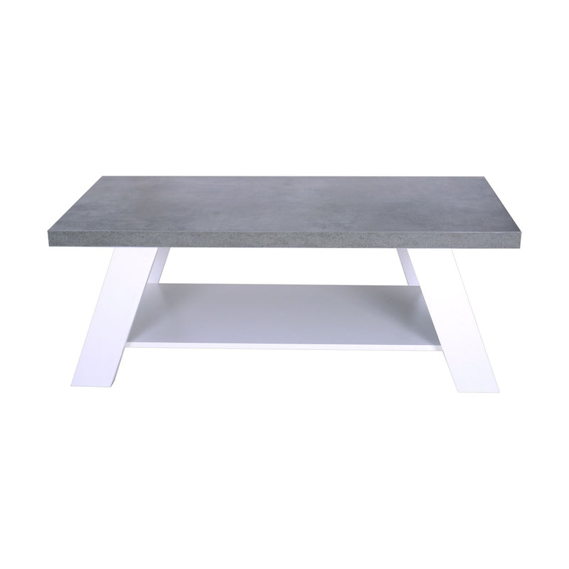 Tavolino Target Cemento Bianco-2