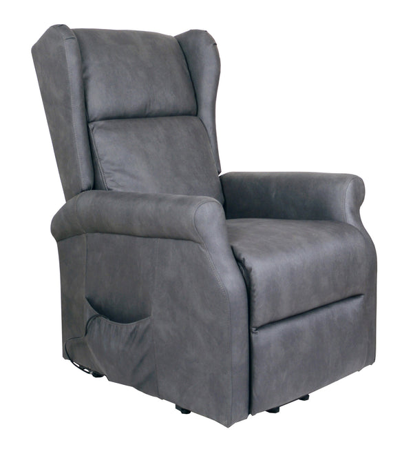 acquista Fauteuil releveur électrique 1 moteur inclinable en tissu Econabuk gris