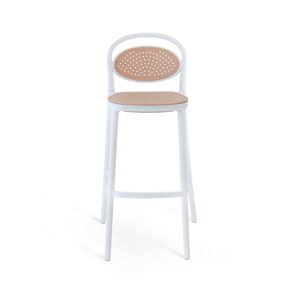 Tabouret Cosette en corde blanche en polypropylène online