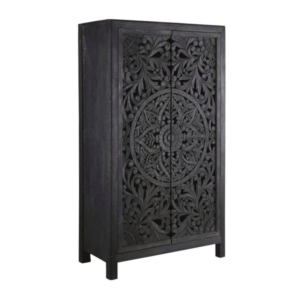 Armoire Alvar 2 portes noir online