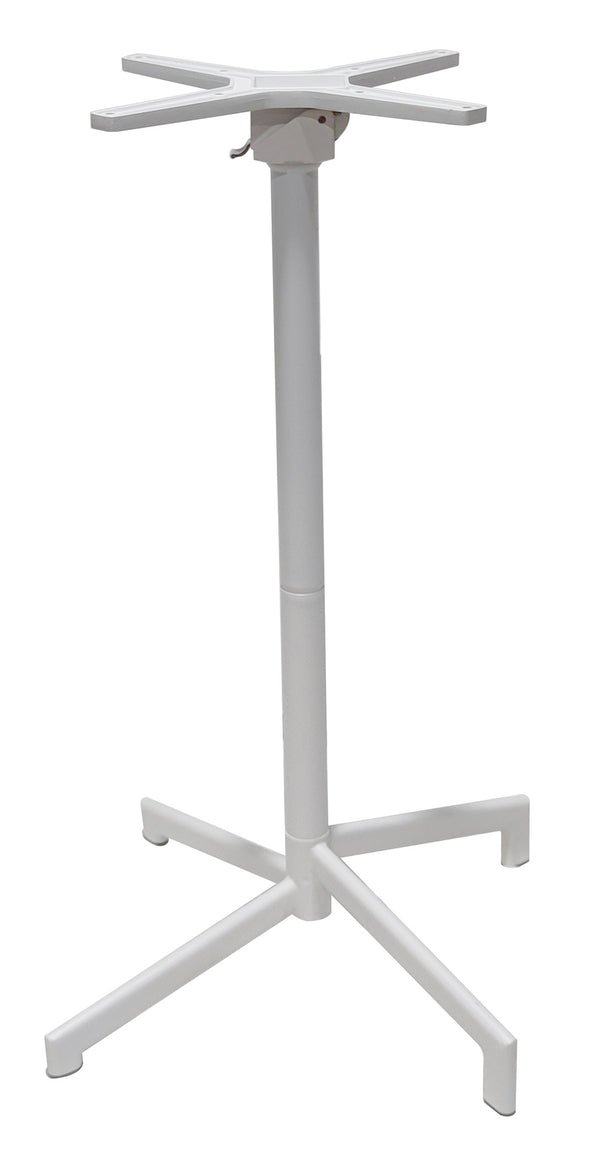 sconto Piètement pour table de jardin H102 cm en aluminium Arkè blanc