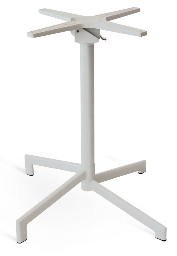 sconto Base pour table de jardin H71 cm en aluminium Arkè blanc